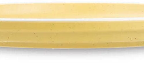 silwy SOLO DOLOMIT Magnet-Kunststoffteller, Ø 25 cm, einzeln, gelb