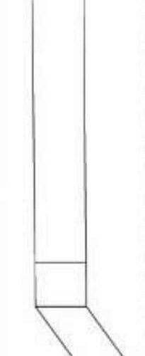 Frontwand 25cm - Thule Ersatzteil-Nr. 1500603806 - für Panorama