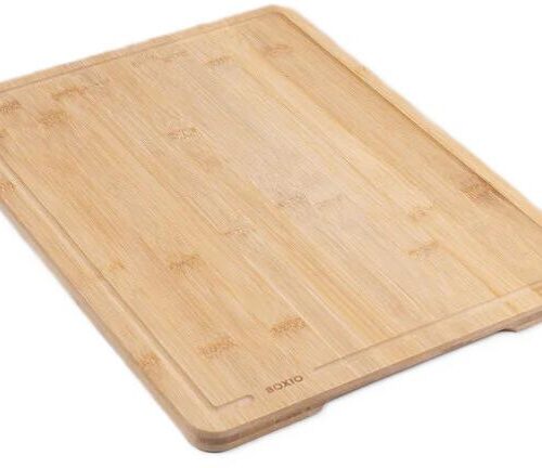 BOXIO Cutting Board Schneidebrett, 40x30cm, Bambus