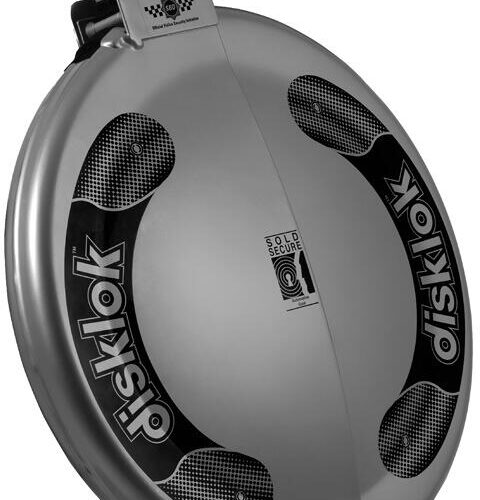 Disklok Lenkradsperre Gold Edition, Größe M, 39-44 cm, silber