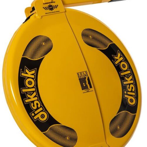 Disklok Lenkradsperre Gold Edition, Größe M, 39-44 cm, gelb