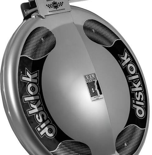 Disklok Lenkradsperre Gold Edition, Größe S, 35-39 cm, silber