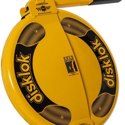 Disklok Lenkradsperre Gold Edition, Größe S, 35-39 cm, gelb