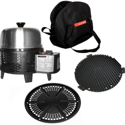 Cobb Pro Gas Kartuschen-Gasgrill inkl. Grillplatte/Griddle/Tasche - Camping Wagner Edition
