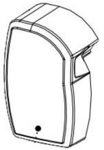 Endkappe links schwarz - Fiamma Ersatzteil Nr. 98673H039 - passend zu F43van 270–300cm