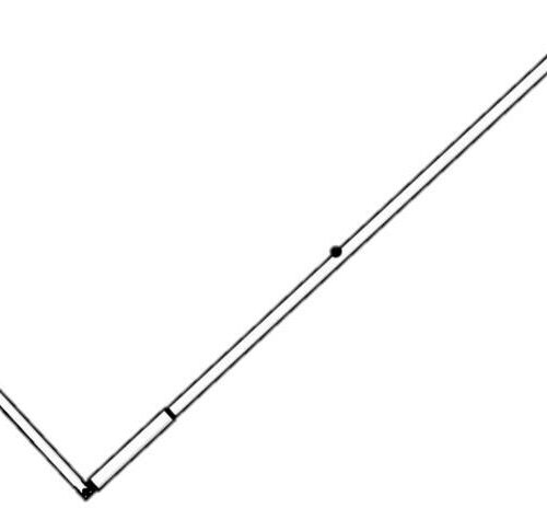 Handkurbel schwarz - Fiamma Ersatzteil Nr. 98673H032 - passend zu F43van 270-300cm