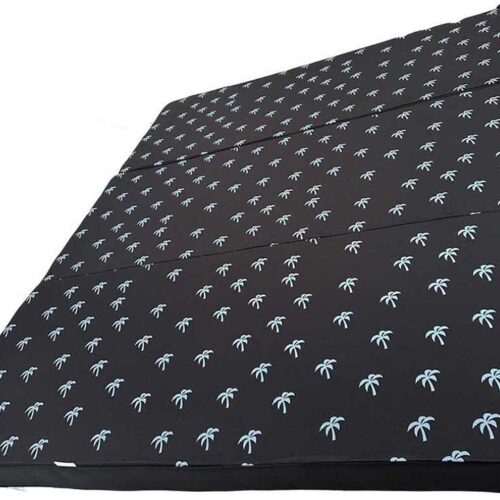 BUS-BOXX Klappmatratze 3er Sitzbank VW T5/T6/T6.2 palmtree