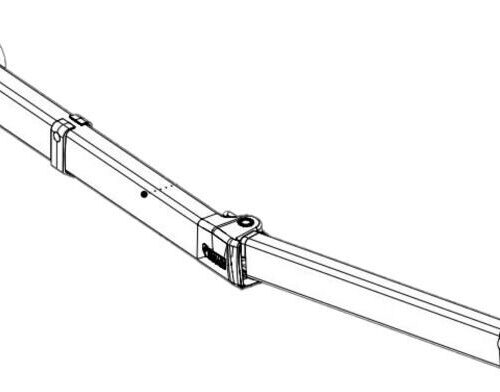 Gelenkarm 210 rechts - Fiamma Ersatzteil Nr. 98667-12A - passend zu F40van 210-270cm