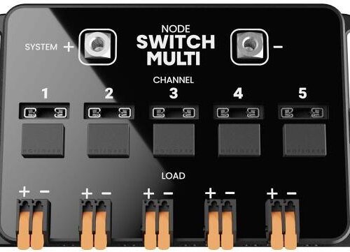Revotion Node Switch Multi Digitaler Schalter, 0,5W, schwarz