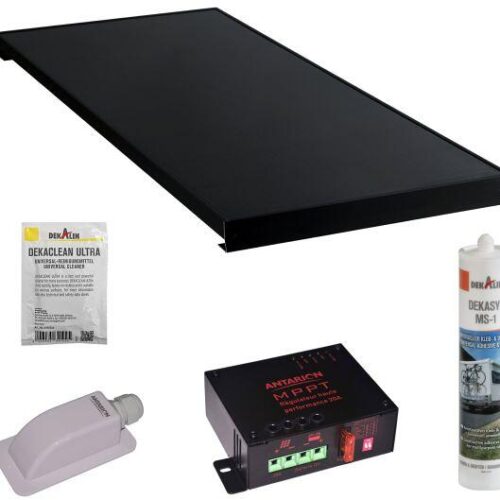 Antarion Solar-Modul, 150Wp, schwarz