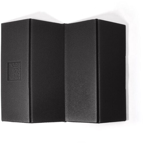 BasicNature Recycling Falt-Sitzkissen, schwarz