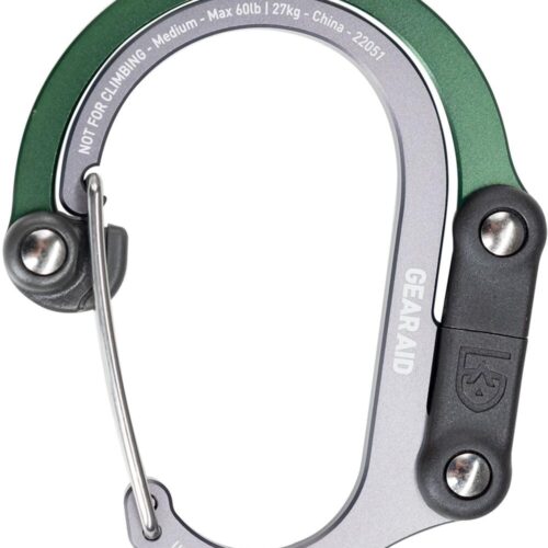 GearAid Heroclip, M, dunkelgrün