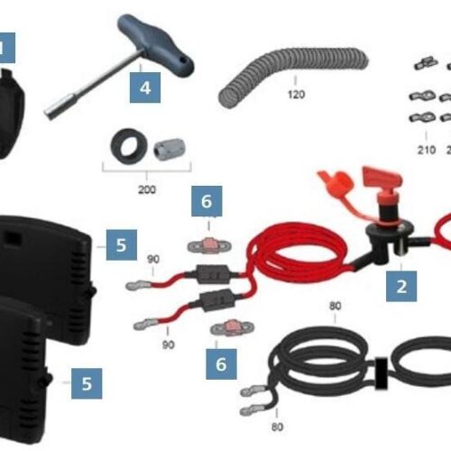 Fernbedienung - Truma Ersatzteil Nr. 60040-00443 - für Mover Smart A4