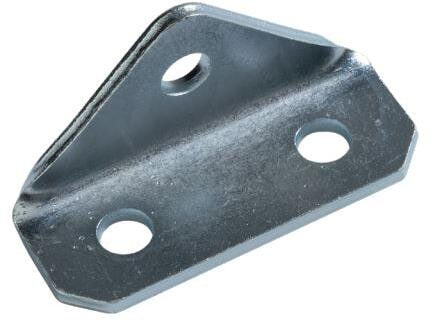 Moog Stoßdämpferhalter, anschraubbar, silber