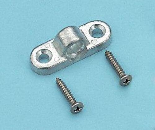 Alu-Wandösen, waagrecht, 3er-Pack