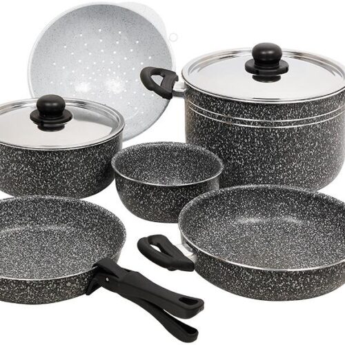 Beaver Brand Stone Rock Kochset, 10-teilig