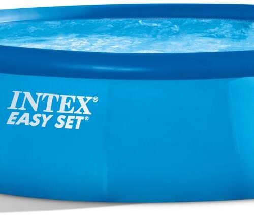 Intex EasySet Quick-Up Pool Komplett-Set, rund, inkl. Filterpumpe, blau, 457x107cm