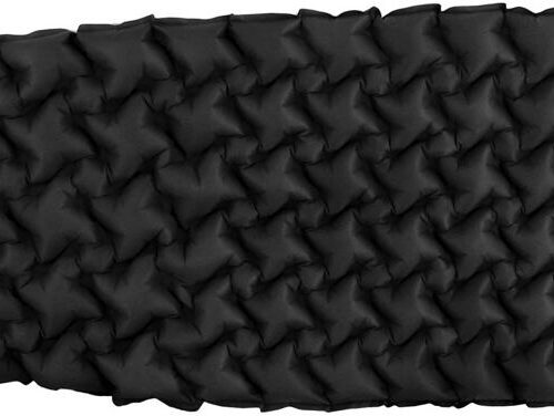 Origin Outdoors Silver-Air aufblasbare Isomatte, 188x559x6cm, schwarz