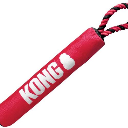 KONG Signature Stick Hundespielzeug,mit Schlaufe, 30cm