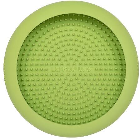 LickiMat Ufo Schlecknapf, ø19x4cm, grün