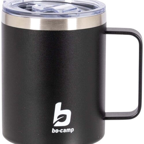 Bo-Camp Hardy Mug Isolierbecher, schwarz