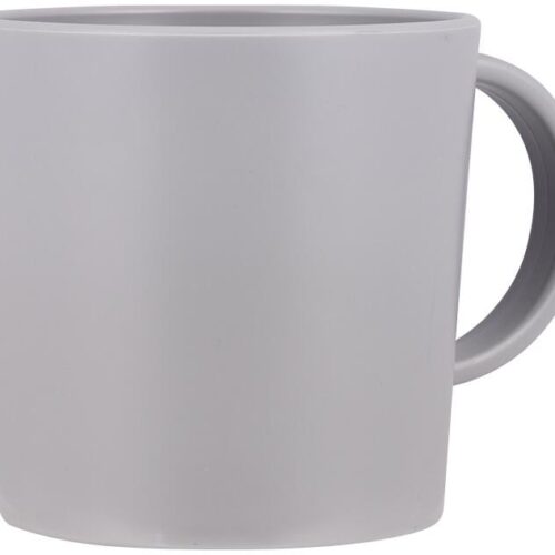 Bo-Camp Renew Henkeltasse, Kunststoff, einzeln, grau