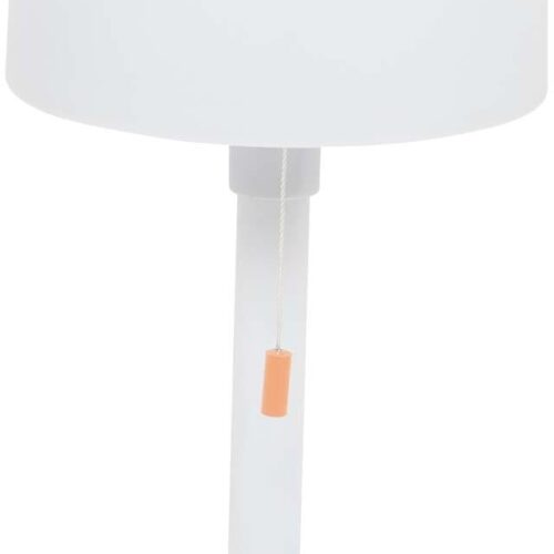 Bo-Camp Locronan Tischlampe, weiß