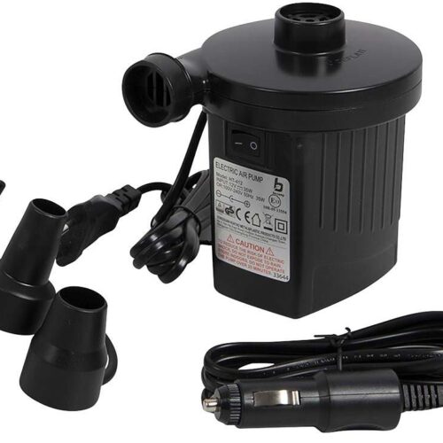 Bo-Camp Elektropumpe, 12V, schwarz