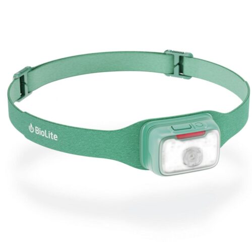 BioLite Range Stirnlampe, USB-C Schnelladung, 400 Lumen, grün