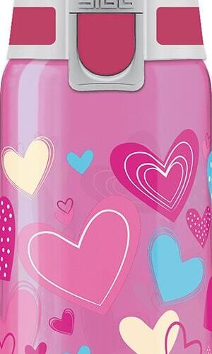 SIGG Kinder VIVA One Trinkflasche, Hearts, 0,5 L
