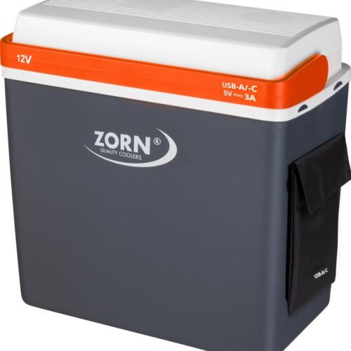 Zorn ZA 24 Thermoelektrische Kühlbox, 12/V/USB-A/C, 21L