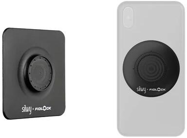 silwy x FIDLOCK Magnet-Vacuum-Patch, inkl. VACCUM x silwy® sticky Halterung