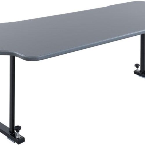 BUS-BOXX Multiflexboard für VW T5/T6 in Verbindung mit Konsole, anthrazit mit Gummistegkante