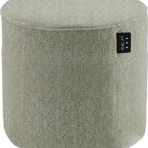 Cosipouf Comfort heizbarer Hocker, 45x45cm, green