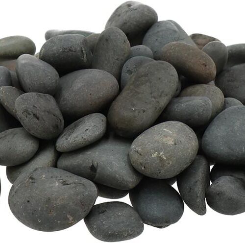 Cosiscoop Kieselsteine für Gaslaterne, 360g, grau