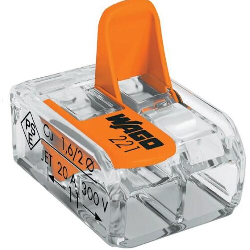 WAGO Verbindungsklemme 6mm², 2-Fach