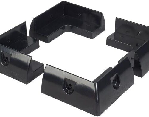 WATTSTUNDE MOUNT Solarmodul Halterung, Corner, Schwarz