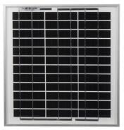 WATTSTUNDE SOLA Frame Mono Solarmodul, 10Wp