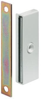 Häfele Magnetverschluss, Haftkraft 5,0 kg, zum Schrauben, flache Bauform, weiß