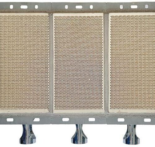 Keramikbrenner - BlueCraft Ersatzteil Nr. 810236 - für Infrarotofen BC 4200 Turbo - grau