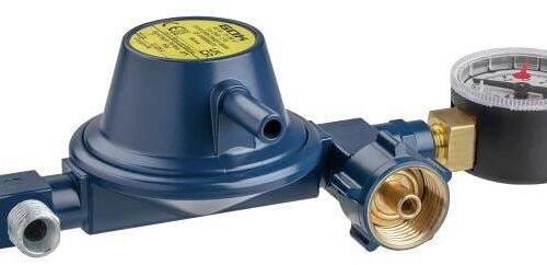 GOK Gasregler (KLF x G1/4 LH-KN UForm PRV Man. Marine), 0,8kg/h, 30mbar