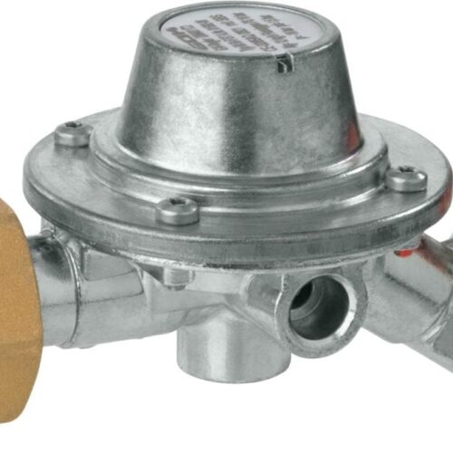 GOK Gasregler M50-F/SBS (Komb.A x G3/8LH-KN-35G), 12kg/h, 1,5bar