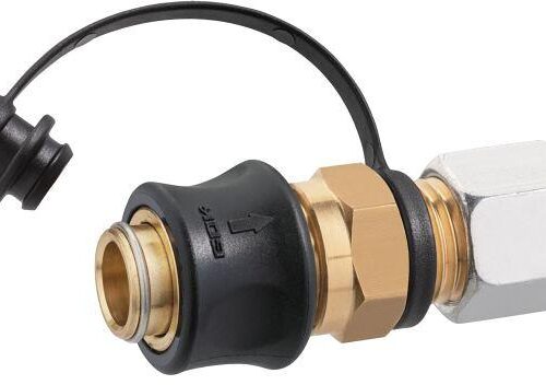 GOK Steckkupplung SKU-QR, PS5bar, RVS8 x SKU