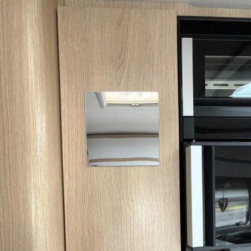 Viertec Acrylspiegel für Wohnmobil & Camper, 200x200mm, selbstklebend