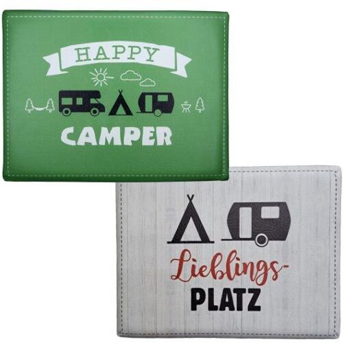 I+V Sitzpolster für Getränkekasten, Happy Camper