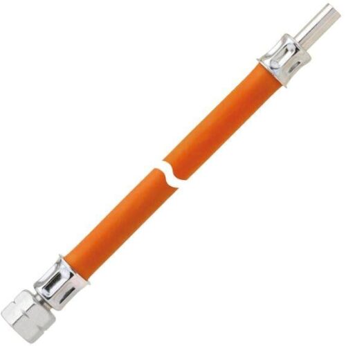 GOK Mitteldruck-Gasschlauch, Gummi, 1/4 x RST8, 150cm
