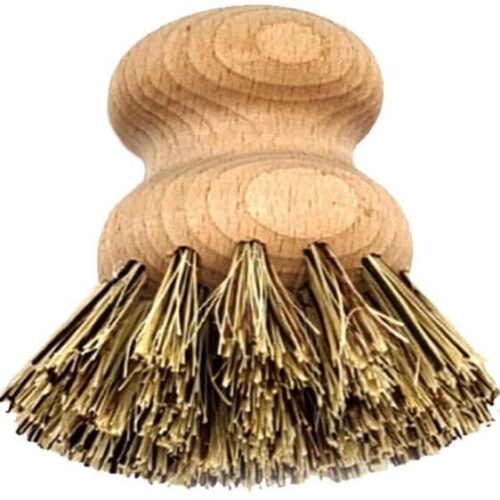 mikiGreen Topf- & Pfannen Bürste, Buchenholz