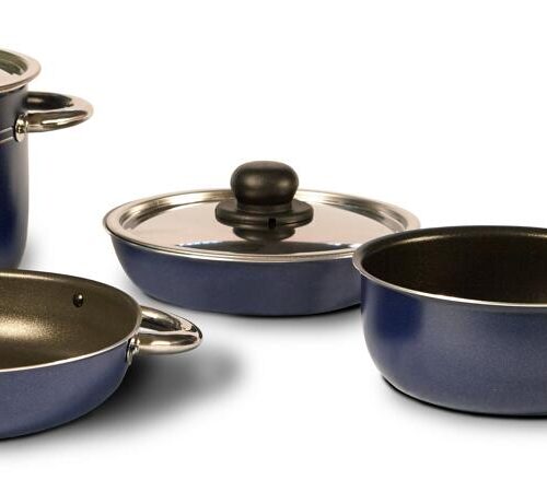 Beaver Brand Blue Sky Kochtopfset, 7-teilig