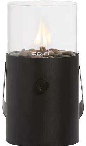 Cosiscoop Gaslaterne, 16x30cm, schwarz