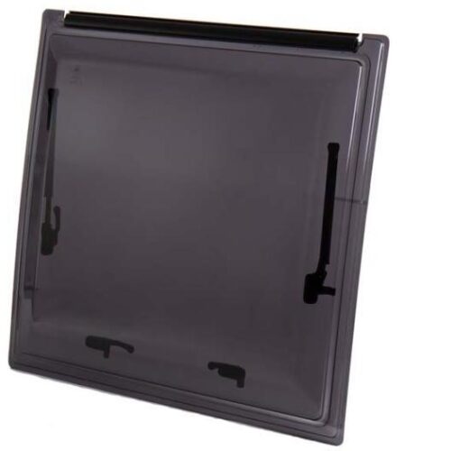 Carbest RW Rear Aufstellfenster, ohne Rahmen, gewölbt, 970x560mm